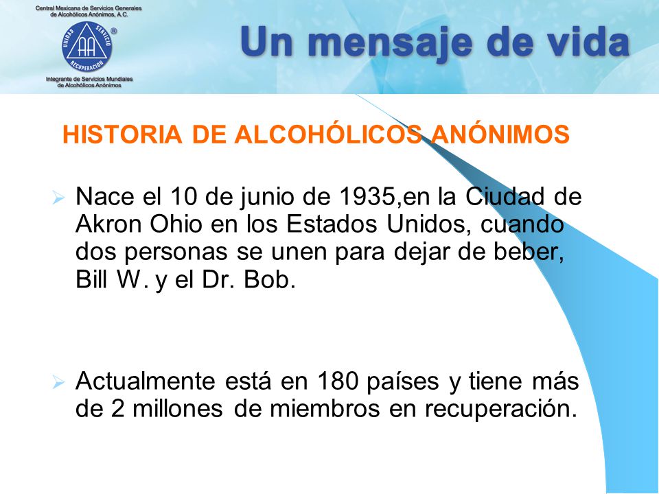La ayuda gratuita al alcoholismo los malecones las canoas